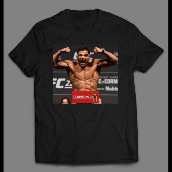 MMA FIGHTER FLEXING HIGH QUALITY SHIRT