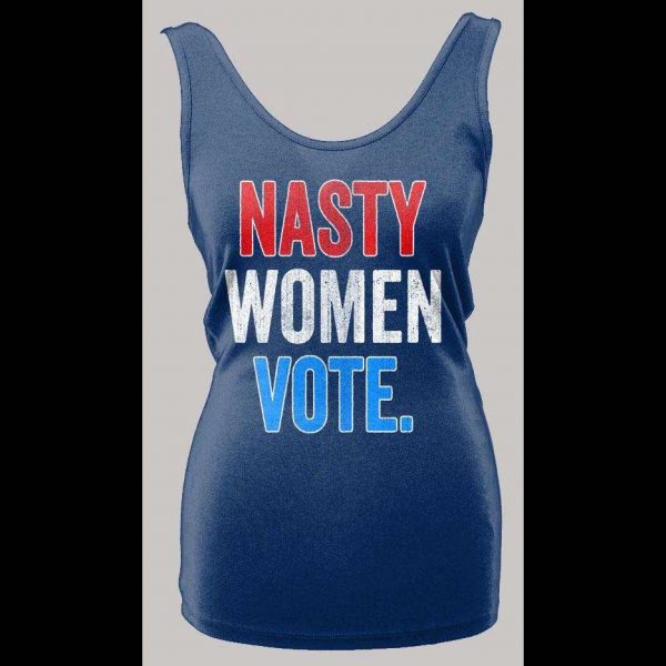 NASTY WOMEN VOTE MADAM V.P. ELECTION 2020 LADIES TANK TOP