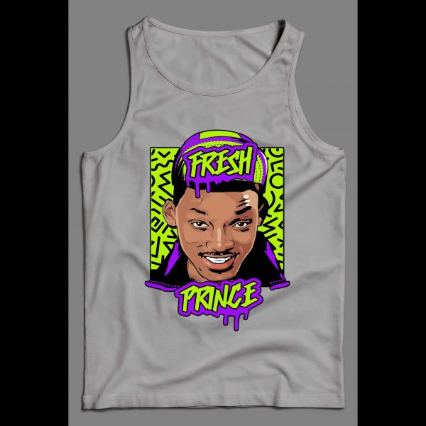 FRESH PRINCE OF BEL-AIR NEON POP ART HIGH QUALITY MENS TANK TOP