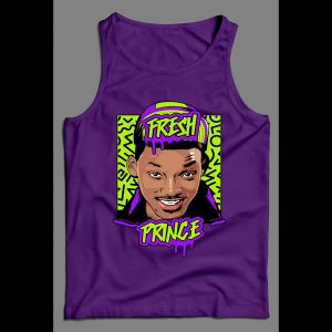 FRESH PRINCE OF BEL-AIR NEON POP ART HIGH QUALITY MENS TANK TOP