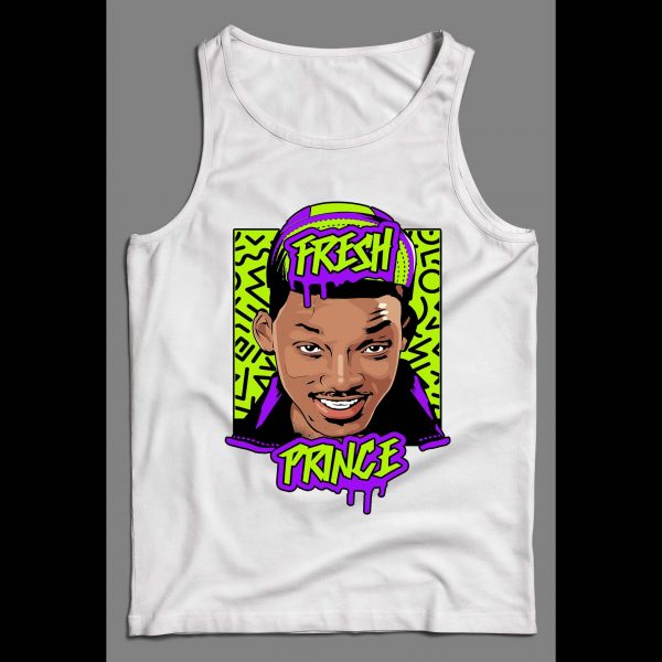 FRESH PRINCE OF BEL-AIR NEON POP ART HIGH QUALITY MENS TANK TOP