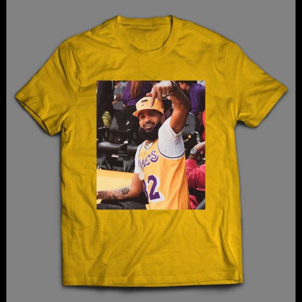 LOS ANGELES NIPSEY FRONT ROW GAME SEATS HIGH QUALITY SHIRT