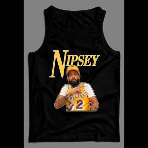 NIPSEY LOS ANGELES JERSEY HIGH QUALITY MEN'S TANK TOP