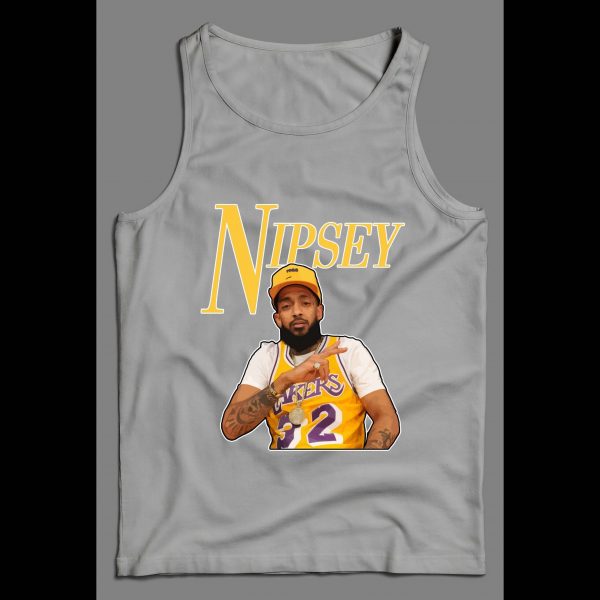 NIPSEY LOS ANGELES JERSEY HIGH QUALITY MEN'S TANK TOP