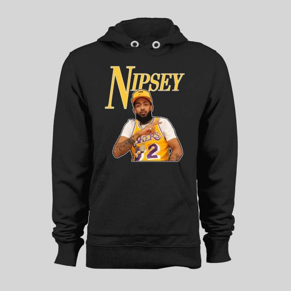 NIPSEY LOS ANGELES JERSEY HIGH QUALITY HOODIE / SWEATSHIRT