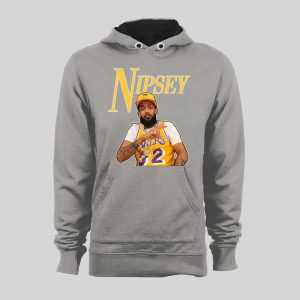 NIPSEY LOS ANGELES JERSEY HIGH QUALITY HOODIE / SWEATSHIRT