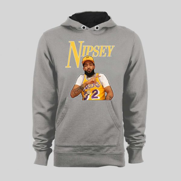 NIPSEY LOS ANGELES JERSEY HIGH QUALITY HOODIE / SWEATSHIRT