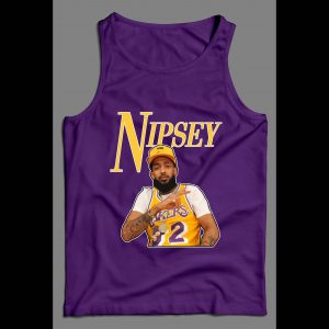 NIPSEY LOS ANGELES JERSEY HIGH QUALITY MEN'S TANK TOP