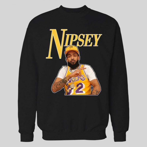 NIPSEY LOS ANGELES JERSEY HIGH QUALITY HOODIE / SWEATSHIRT