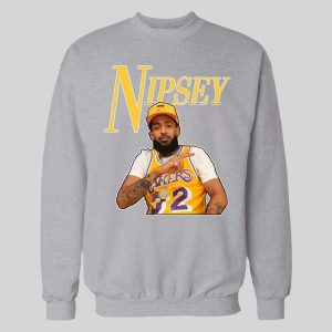 NIPSEY LOS ANGELES JERSEY HIGH QUALITY HOODIE / SWEATSHIRT