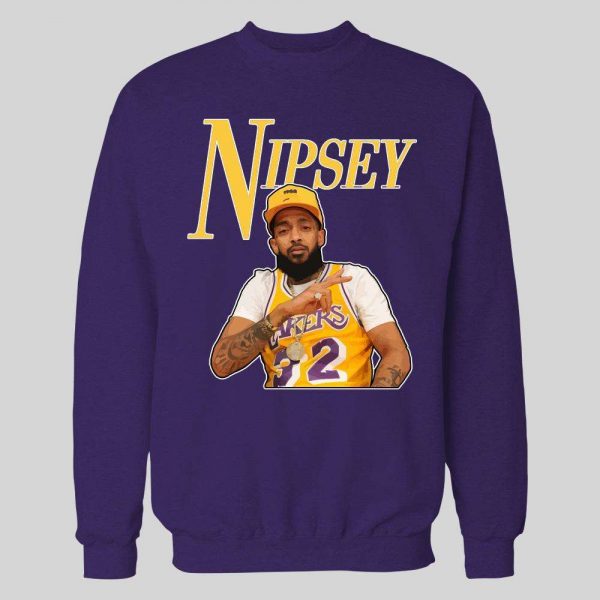 NIPSEY LOS ANGELES JERSEY HIGH QUALITY HOODIE / SWEATSHIRT