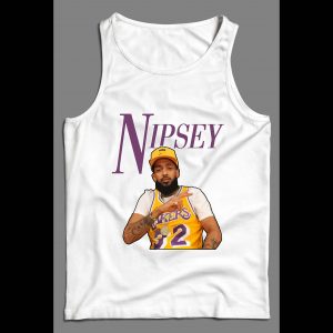 NIPSEY LOS ANGELES JERSEY HIGH QUALITY MEN'S TANK TOP