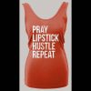 PRAY LIPSTICK HUSTLE REPEAT HIGH QUALITY LADIES TANK TOP