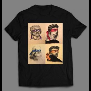 RENAISSANCE NINJAS CARTOON PARODY HIGH QUALITY SHIRT