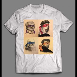RENAISSANCE NINJAS CARTOON PARODY HIGH QUALITY SHIRT