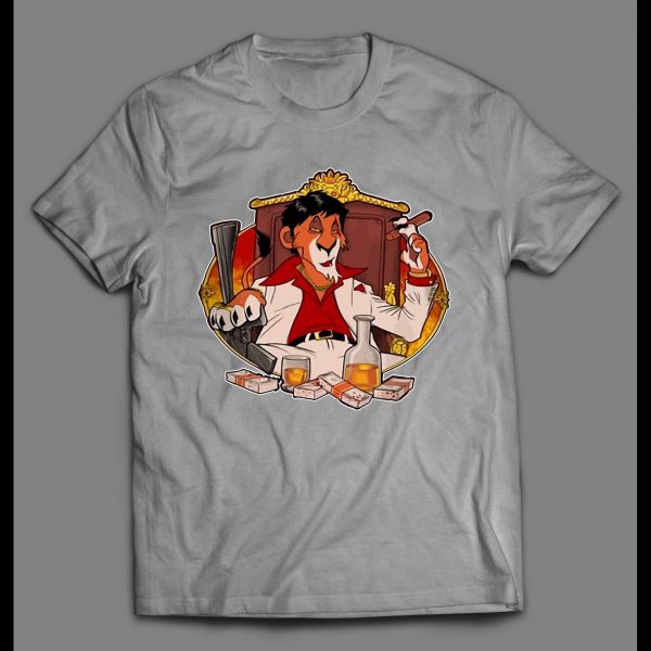 SCAR MONTANA LION KING SCARFACE MASHUP SHIRT