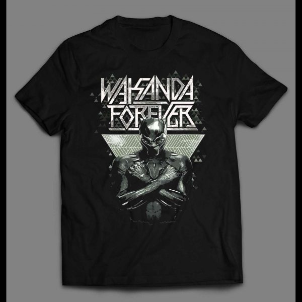WAKANDA FOREVER RIP BLACK PANTHER CHADWICK BOSEMAN MENS SHIRT