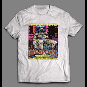 WOLVERINE "WEAPON X COMIC BOOK COVER" ART SHIRT