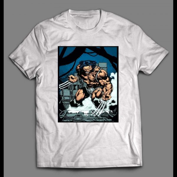 COMIC BOOK ART WEAPON X WOLVERINE SHIRT