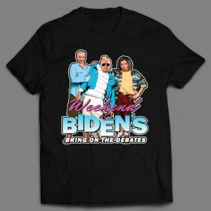 SLEEPY JOE "WEEKEND AT BIDENS" MOVIE PARODY HIGH QUALITY SHIRT