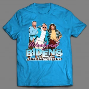 SLEEPY JOE "WEEKEND AT BIDENS" MOVIE PARODY HIGH QUALITY SHIRT