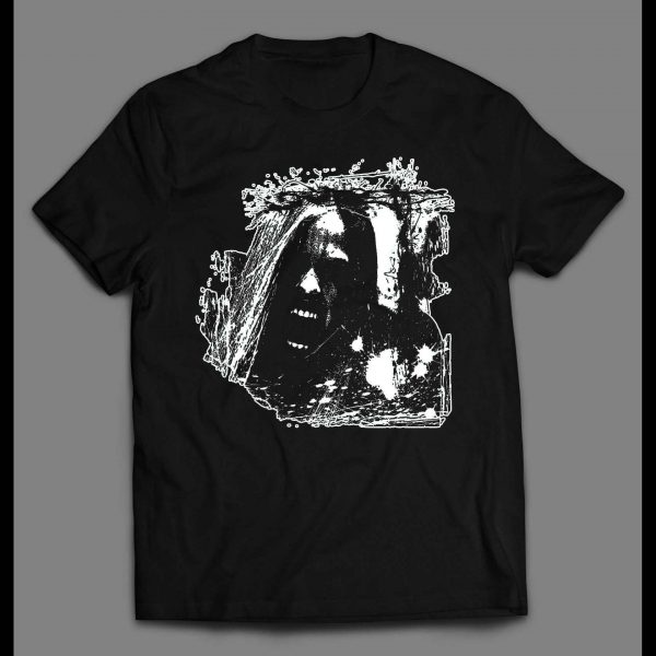 ZOMBIE ATTACK SMASH DOOR HALLOWEEN SHIRT