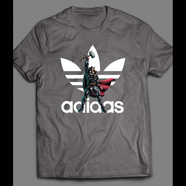 YOUTH SIZE AVENGER THOR SPORTS WEAR PARODY SPORTY ART SHIRT