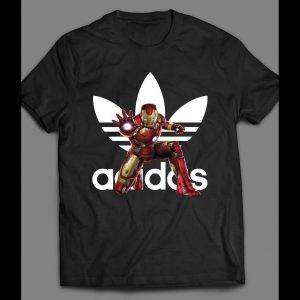 YOUTH SIZE IRON MAN SPORTS WEAR PARODY SPORTY CIVIL WAR ART SHIRT