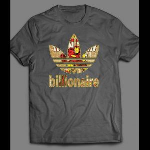 YOUTH SIZE IRON MAN BILLIONAIRE COMIC BOOK ART SPORT SHIRT