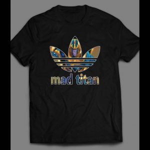 YOUTH SIZE THANOS THE MAD TITAN COMIC BOOK ART SPORT SHIRT