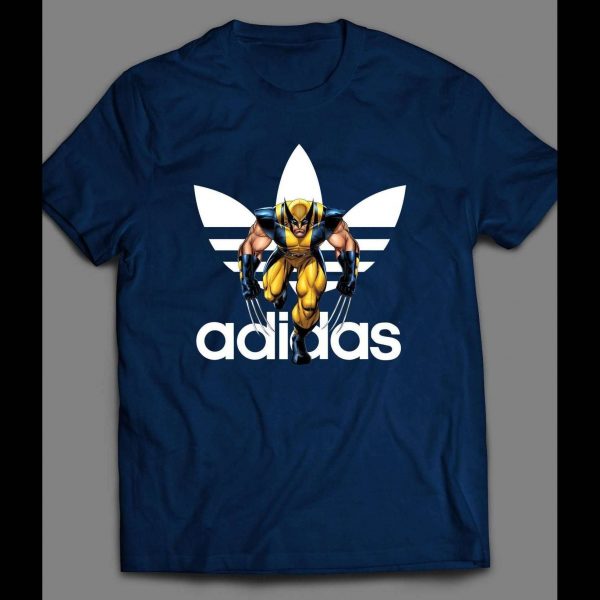 YOUTH SIZE WOLVERINE SPORTS WEAR PARODY SPORTY ART SHIRT