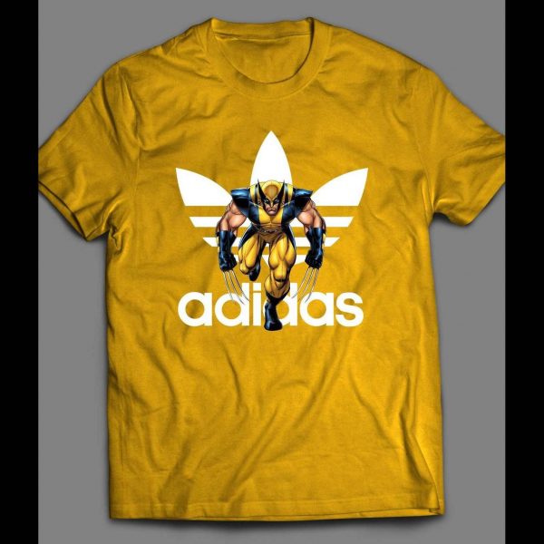 YOUTH SIZE WOLVERINE SPORTS WEAR PARODY SPORTY ART SHIRT