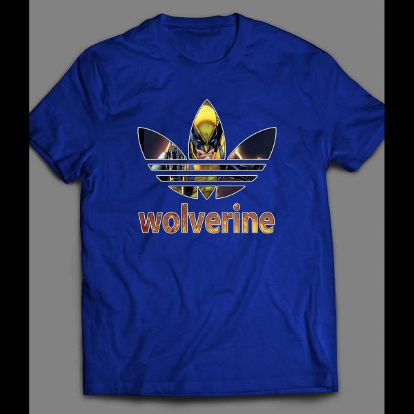 YOUTH SIZE WOLVERINE COMIC BOOK ART SPORT SHIRT