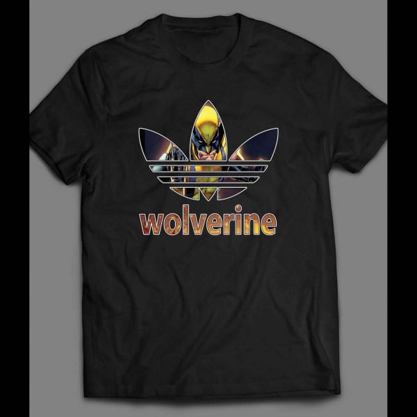YOUTH SIZE WOLVERINE COMIC BOOK ART SPORT SHIRT