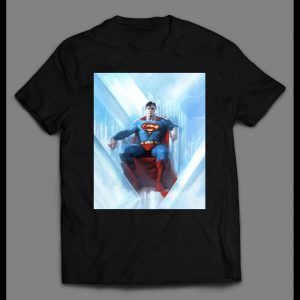 SUPERMAN FORTRESS OF SOLITUDE COMICBOOK ART SHIRT