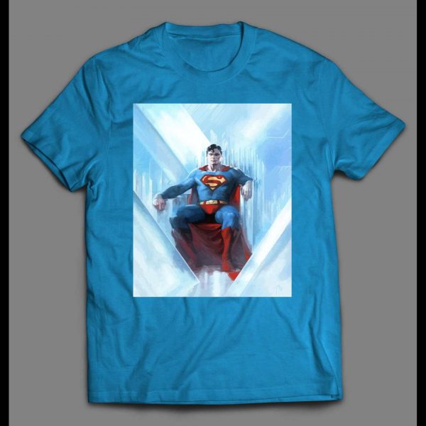 SUPERMAN FORTRESS OF SOLITUDE COMICBOOK ART SHIRT