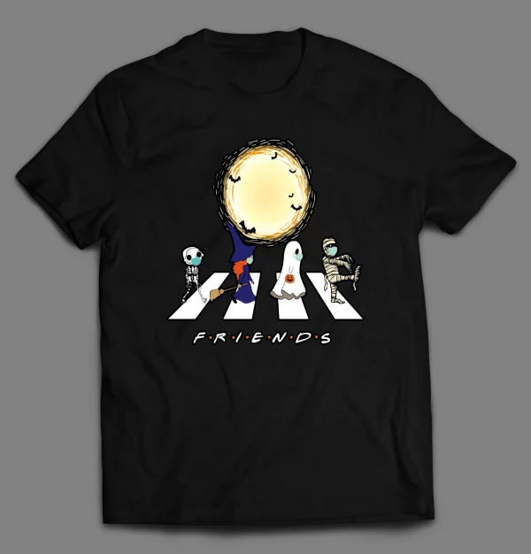 FRIENDS ABBEY ROAD MONSTERS HALLOWEEN SHIRT