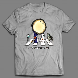 FRIENDS ABBEY ROAD MONSTERS HALLOWEEN SHIRT