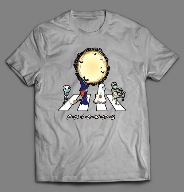 FRIENDS ABBEY ROAD MONSTERS HALLOWEEN SHIRT