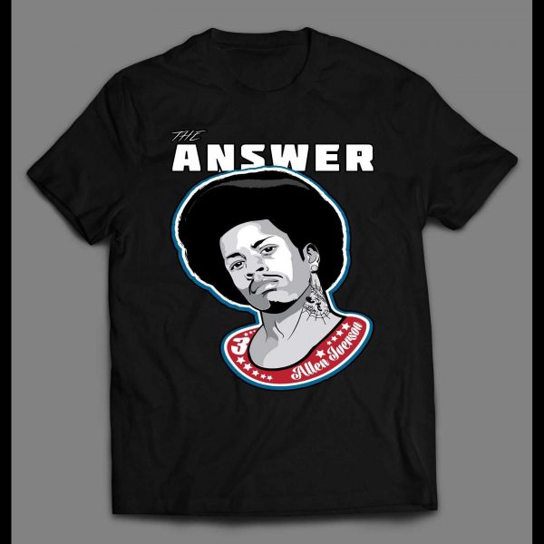AFRO ALLEN ART BASKETBALL HIGH QUALITY SHIRT