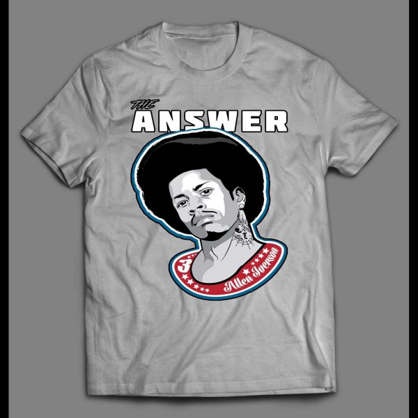 AFRO ALLEN ART BASKETBALL HIGH QUALITY SHIRT