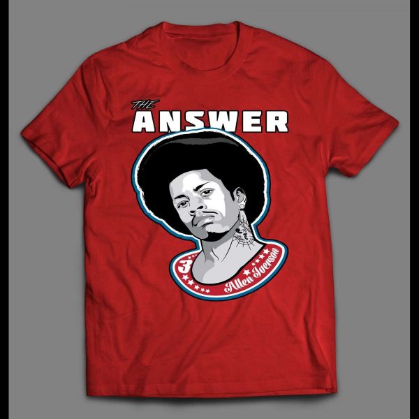 AFRO ALLEN ART BASKETBALL HIGH QUALITY SHIRT