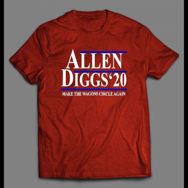 ALLEN AND DIGGS 2020 POLITICAL PARODY FOOTBALL SHIRT