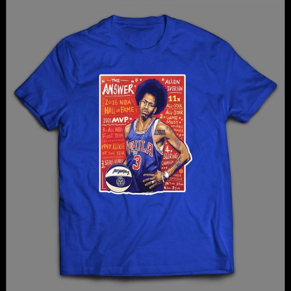 A.I. THE ANSWER ART BASKETBALL HIGH QUALITY SHIRT