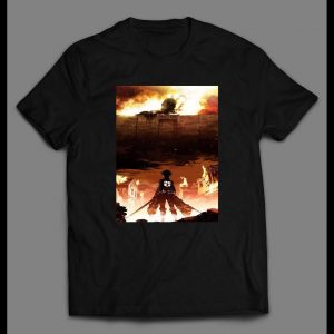 ATTACK ON TITAN POSTER ART HIGH QUALITY ANIME SHIRT