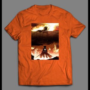 ATTACK ON TITAN POSTER ART HIGH QUALITY ANIME SHIRT
