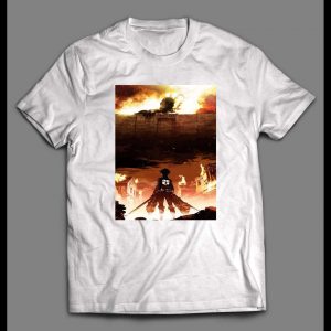 ATTACK ON TITAN POSTER ART HIGH QUALITY ANIME SHIRT