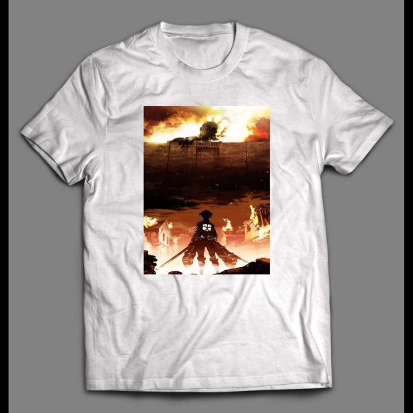 ATTACK ON TITAN POSTER ART HIGH QUALITY ANIME SHIRT