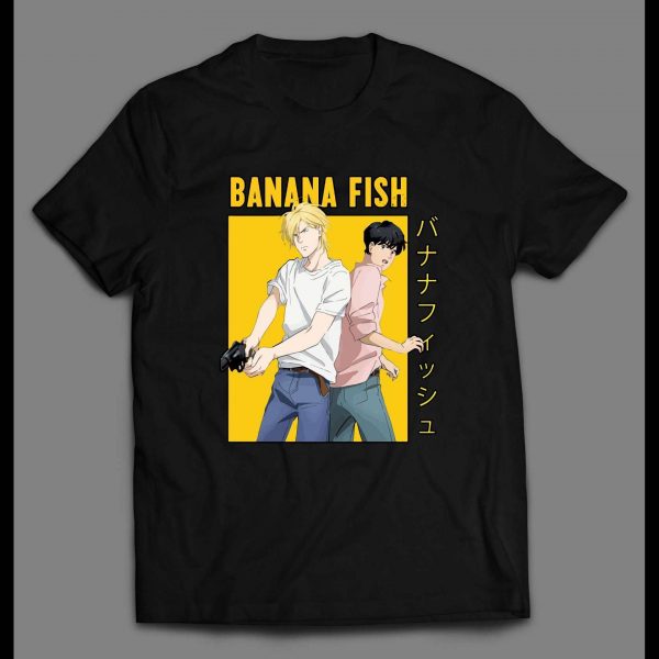 JAPANESE ANIME BANANA FISH HIGH QUALITY SHIRT