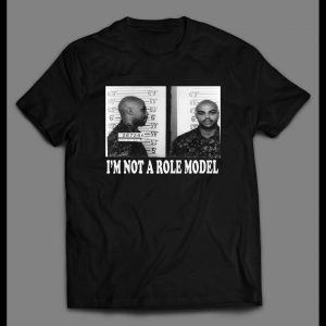 CHARLES BARKLEY MUGSHOT I'M NOT A ROLE MODEL SHIRT